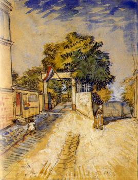Vincent Van Gogh : Path to the Entrance of a Belvedere